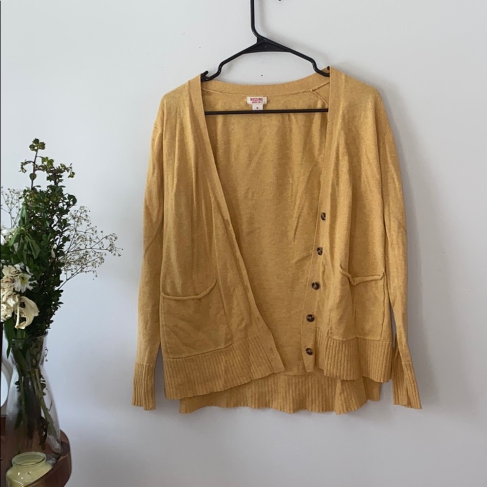 Target Yellow Cardigan